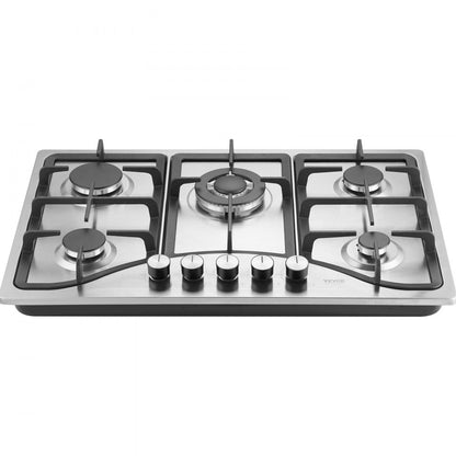 MGBS-312B4 - 30-Inch Dual Fuel Gas Cooktop with Elegant Stainless Steel Design
