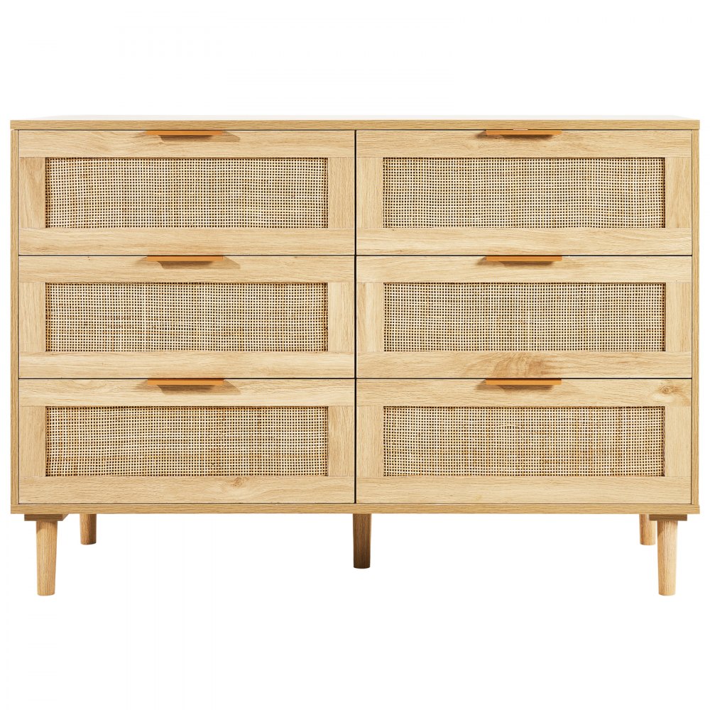 SR191630ND - Versatile Rattan Dresser with Anti-tip Features and Smooth Drawers