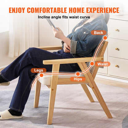 1479 - Plush Velvet Rattan Chair for Modern Living Spaces