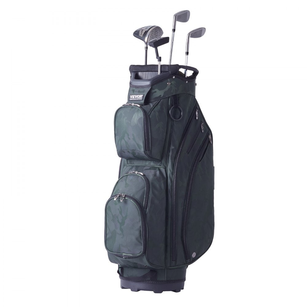 LS-10123 - Lightweight 14-Compartment Golf Bag with Waterproof Design