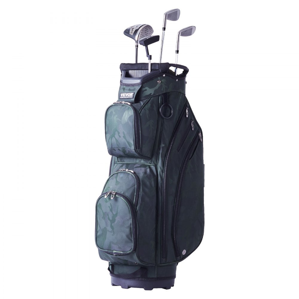 LS-10123 - Lightweight 14-Compartment Golf Bag with Waterproof Design