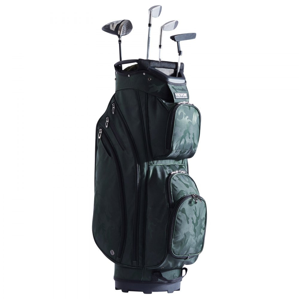 LS-10123 - Lightweight 14-Compartment Golf Bag with Waterproof Design