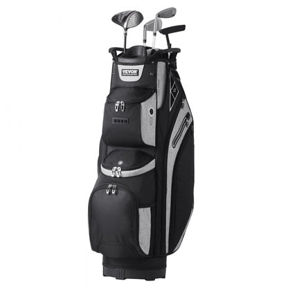 LS-92104 - 14-Way Organizer Golf Bag with 13 Pockets and Dust Cover
