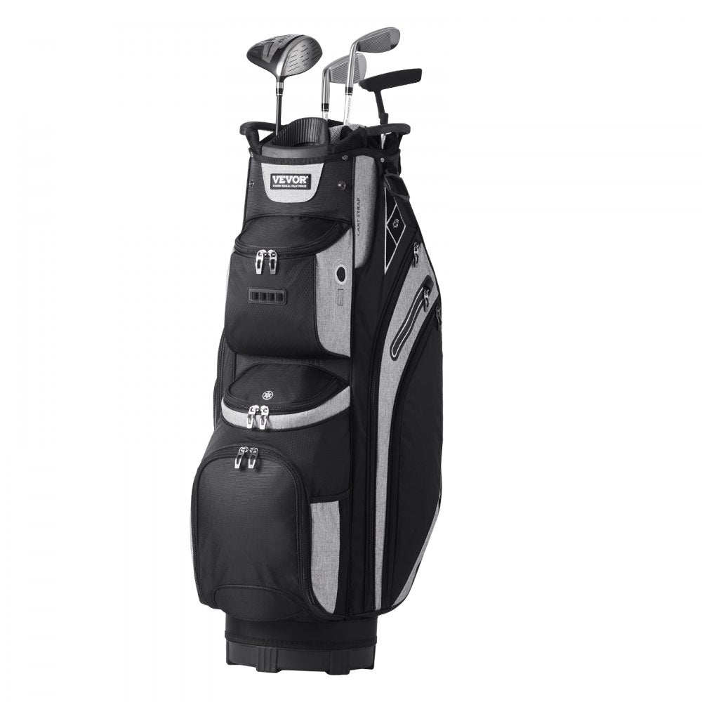 LS-92104 - 14-Way Organizer Golf Bag with 13 Pockets and Dust Cover