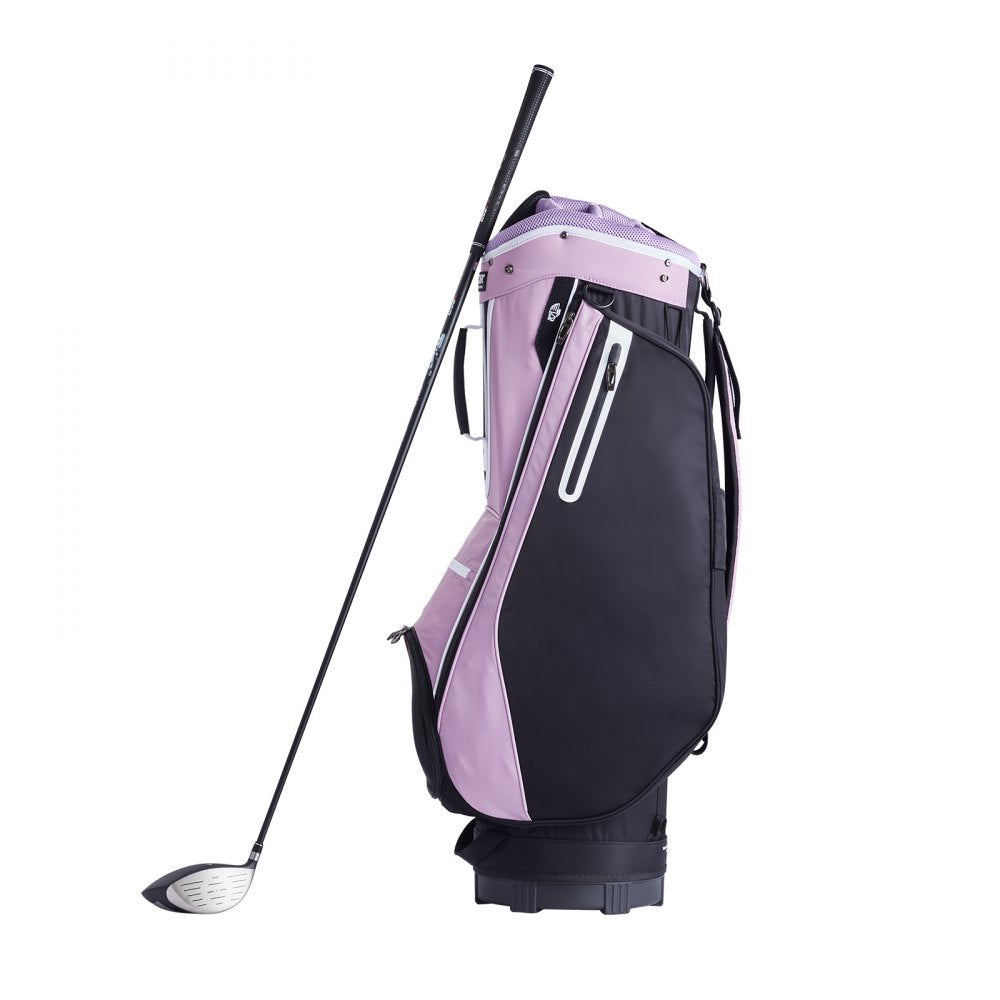 LS-95218 - VEVOR 14-Way Golf Cart Bag, Lightweight 4.85 lbs, Stylish Design