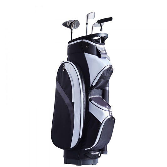 LS-92165 - Durable Nylon Golf Bag with 14-Way Top Organizer and 7 Pockets