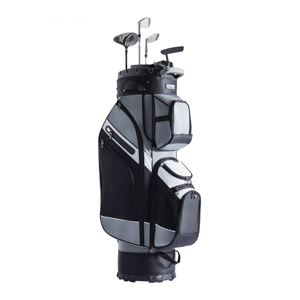 LS-10122 - 14-Way Organizer Golf Cart Bag with 13 Pockets and Handles