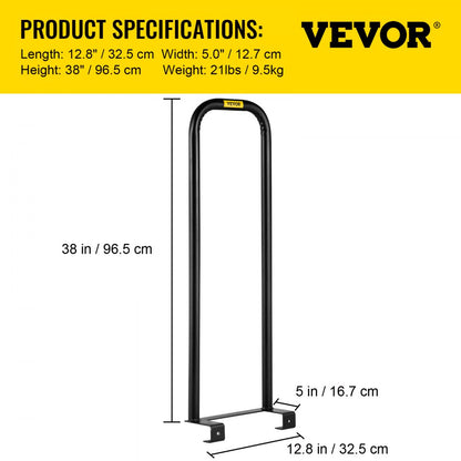 DC-12.8 - 300lbs Steel Dolly Converter Arms for Versatile Transport