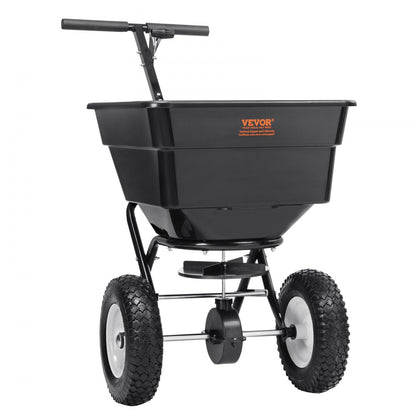 GT1505B - 100 LB Walk-Behind Broadcast Spreader with 56L Hopper