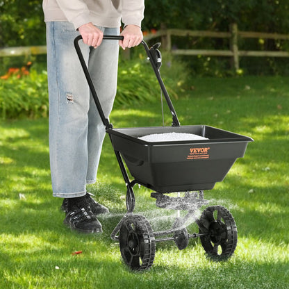 GT2014 - 25 LB Walk-Behind Spreader with 15L Hopper and 8" Wheels