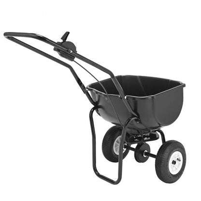 GT1606A - 60LB Walk-Behind Spreader with 20L Hopper & Adjustable Spread Width