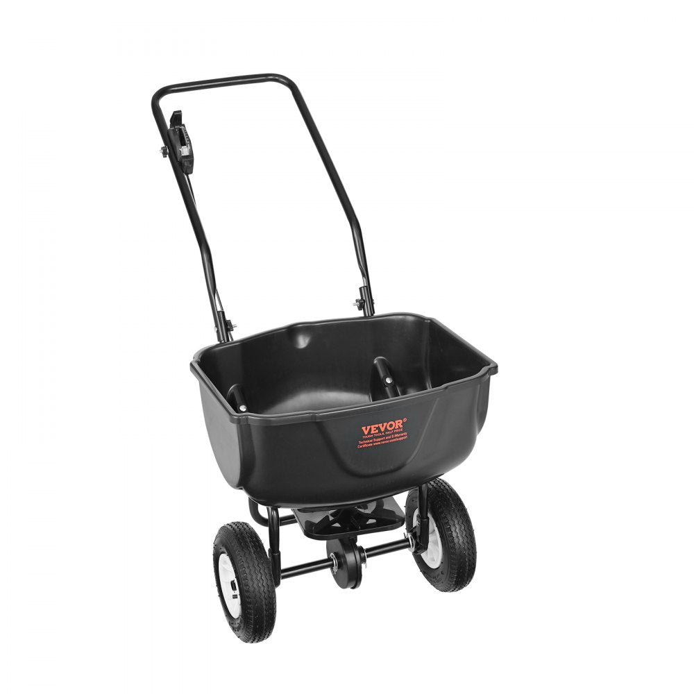 GT1606A - 60LB Walk-Behind Spreader with 20L Hopper & Adjustable Spread Width