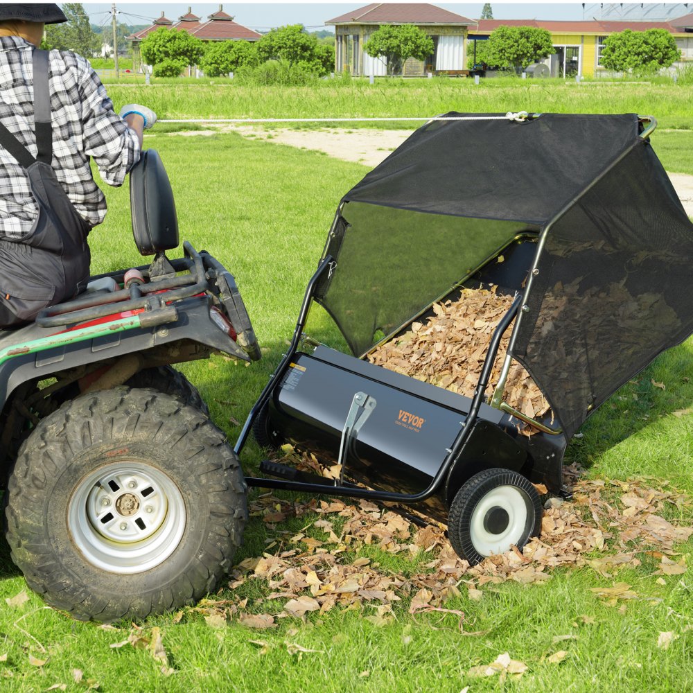 GT1113 - 50" Tow-Behind Lawn Sweeper with 26 Cu. Ft. Bag