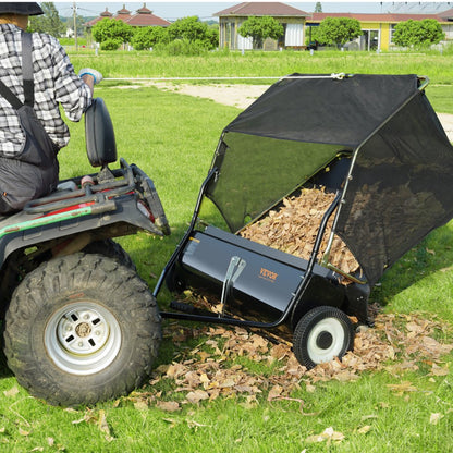 GT1113 - 50" Tow-Behind Lawn Sweeper with 26 Cu. Ft. Bag