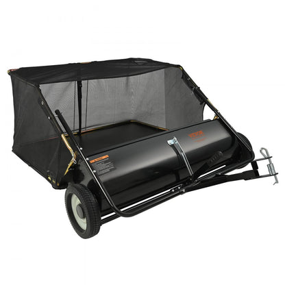 GT1112 - 42.5" Tow-Behind Lawn Sweeper with Adjustable Height and Large Hopper