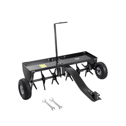 N1011 - 40-Inch Tow Behind Aerator for Healthy Grass and Soil