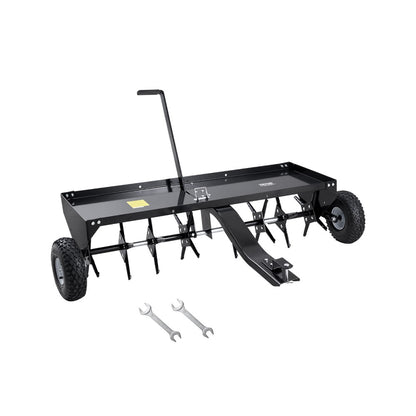 N1012 - 48-Inch Tow Behind Aerator for Lush Lawns and Enhanced Soil