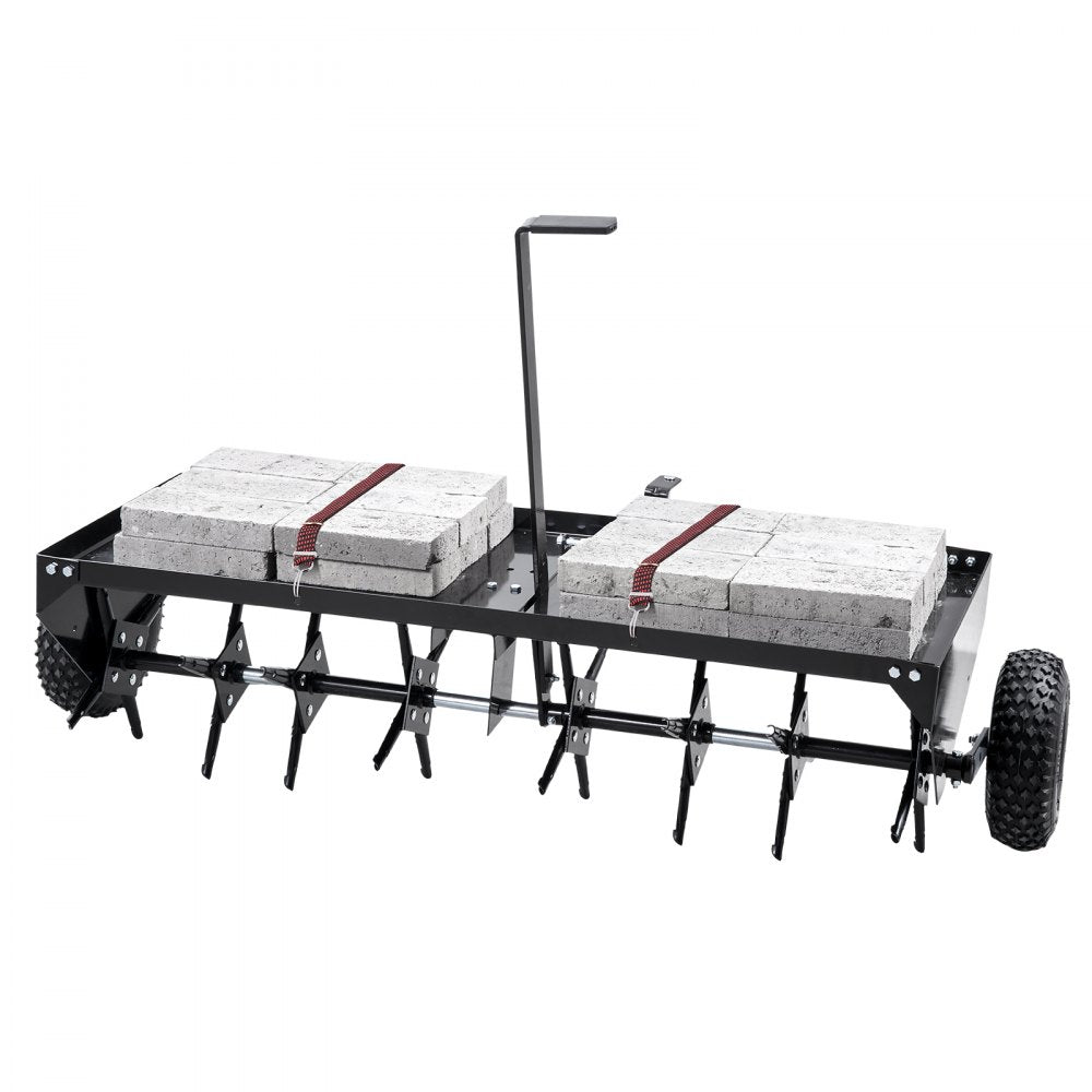 N1012 - 48-Inch Tow Behind Aerator for Lush Lawns and Enhanced Soil