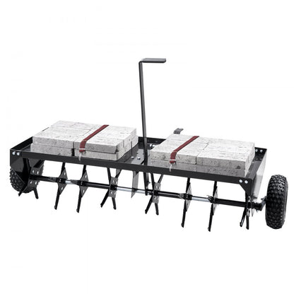 N1012 - 48-Inch Tow Behind Aerator for Lush Lawns and Enhanced Soil
