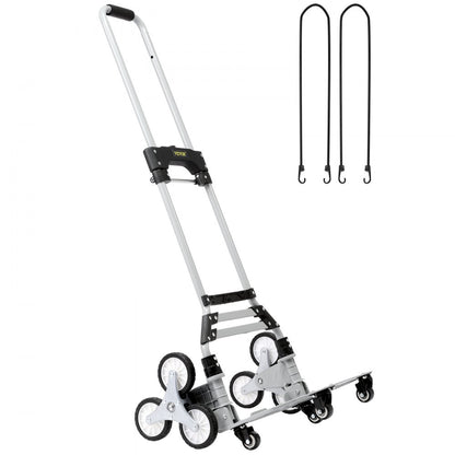 010332146329 - VEVOR Heavy-Duty Stair Climbing Hand Truck, 220 lbs Capacity