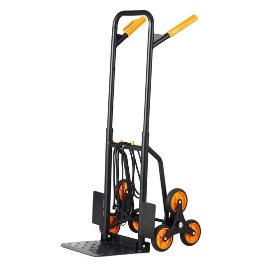 KT2027B - Heavy Duty Carbon Steel Stair Climbing Cart with 6 Wheels