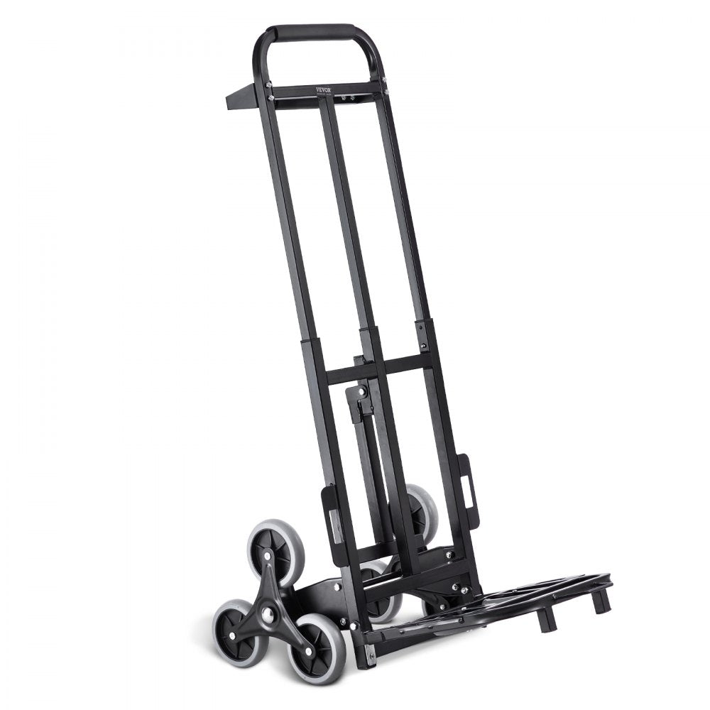 2025C - Heavy-Duty Stair Climbing Cart with Folding Design and Dual Handles