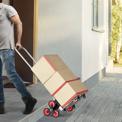2022FKB - Heavy-Duty Stair Climbing Cart with 6 Wheels & Folding Design