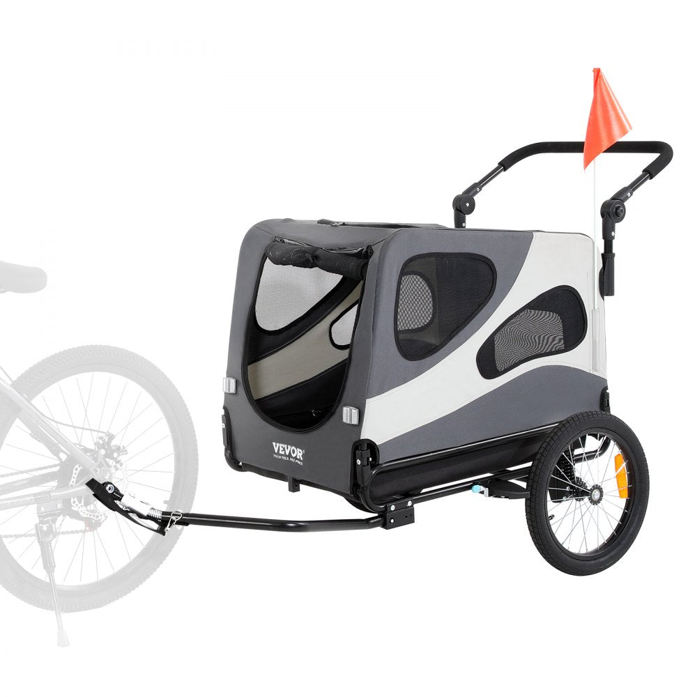 TS812 - 2-in-1 Pet Stroller & Bike Trailer, Holds Up to 100 lbs
