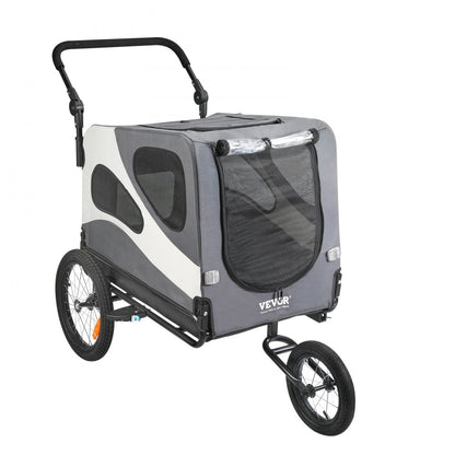 TS812 - 2-in-1 Pet Stroller & Bike Trailer, Holds Up to 100 lbs