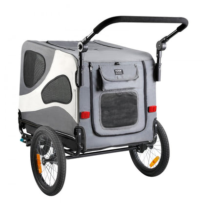 TS812 - 2-in-1 Pet Stroller & Bike Trailer, Holds Up to 100 lbs