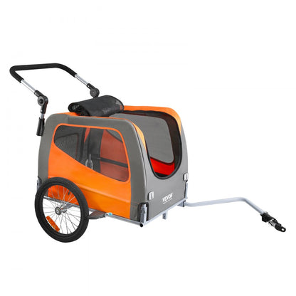 TS806 - Versatile Dog Bike Trailer & Stroller, Supports 66 lbs, Quick Connect