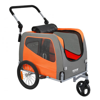 TS806 - Versatile Dog Bike Trailer & Stroller, Supports 66 lbs, Quick Connect