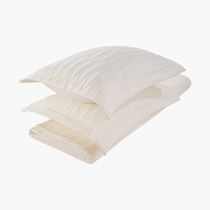 SYSH-P01K - King Quilt Set 106" x 96", Breathable Microfiber with Shams