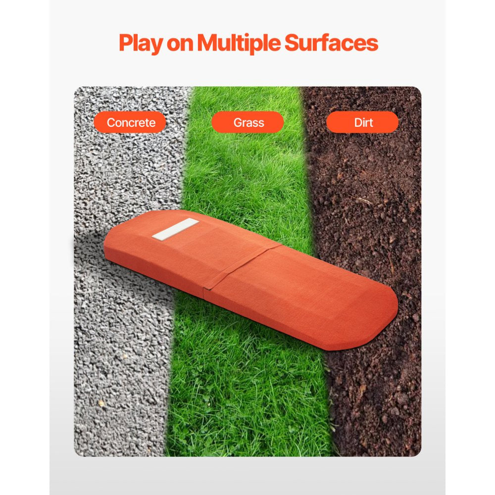 JNT-SS-03 - 127" Portable Pitching Mound with Non-Slip Turf and EVA Base