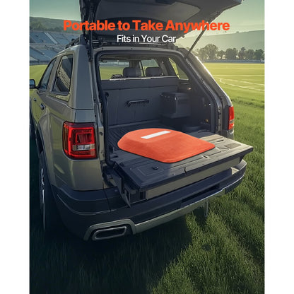 JNT-SS-02 - Portable 42" Pitching Mound with Non-Slip Rubber Plate