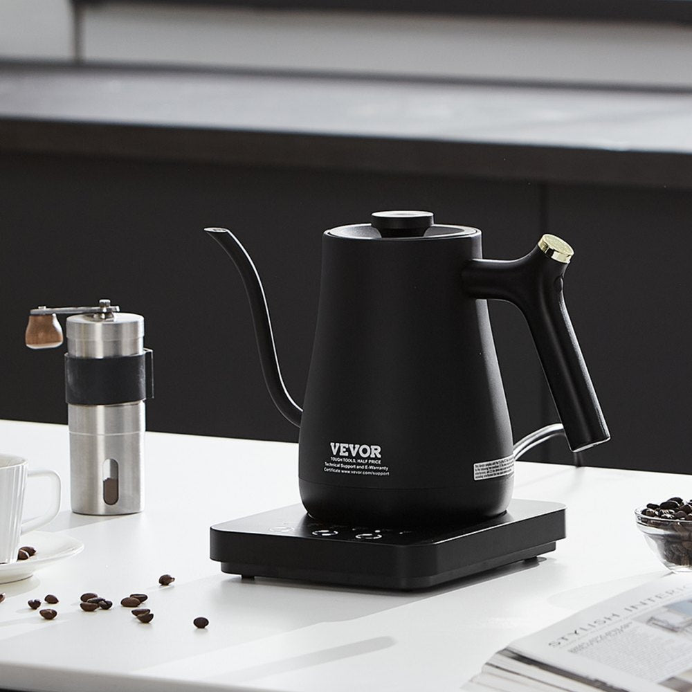 PY0805-WD - 1L Electric Gooseneck Kettle with Temperature Control