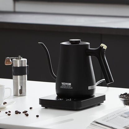 PY0805-WD - 1L Electric Gooseneck Kettle with Temperature Control
