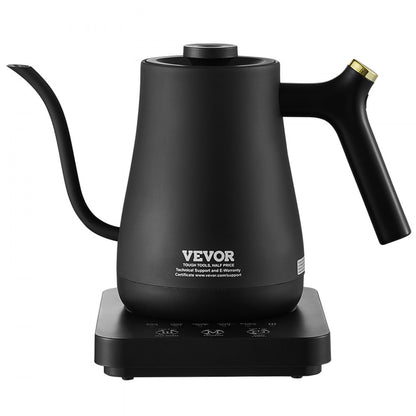 PY0805-WD - 1L Electric Gooseneck Kettle with Temperature Control