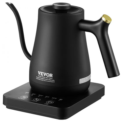 PY0805-WD - 1L Electric Gooseneck Kettle with Temperature Control