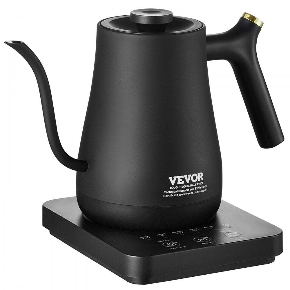PY0805-WD - 1L Electric Gooseneck Kettle with Temperature Control