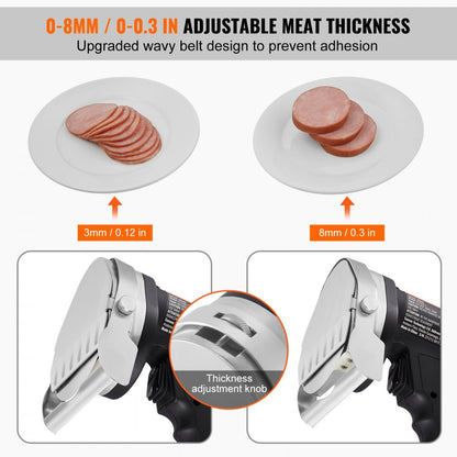 KS-100E-1 - Wireless Electric Shawarma Knife for Precise Meat Slicing