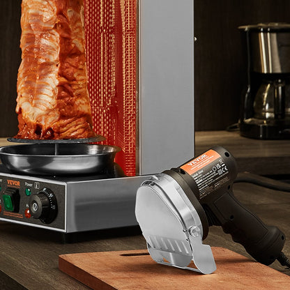 KS-100E-1 - Wireless Electric Shawarma Knife for Precise Meat Slicing