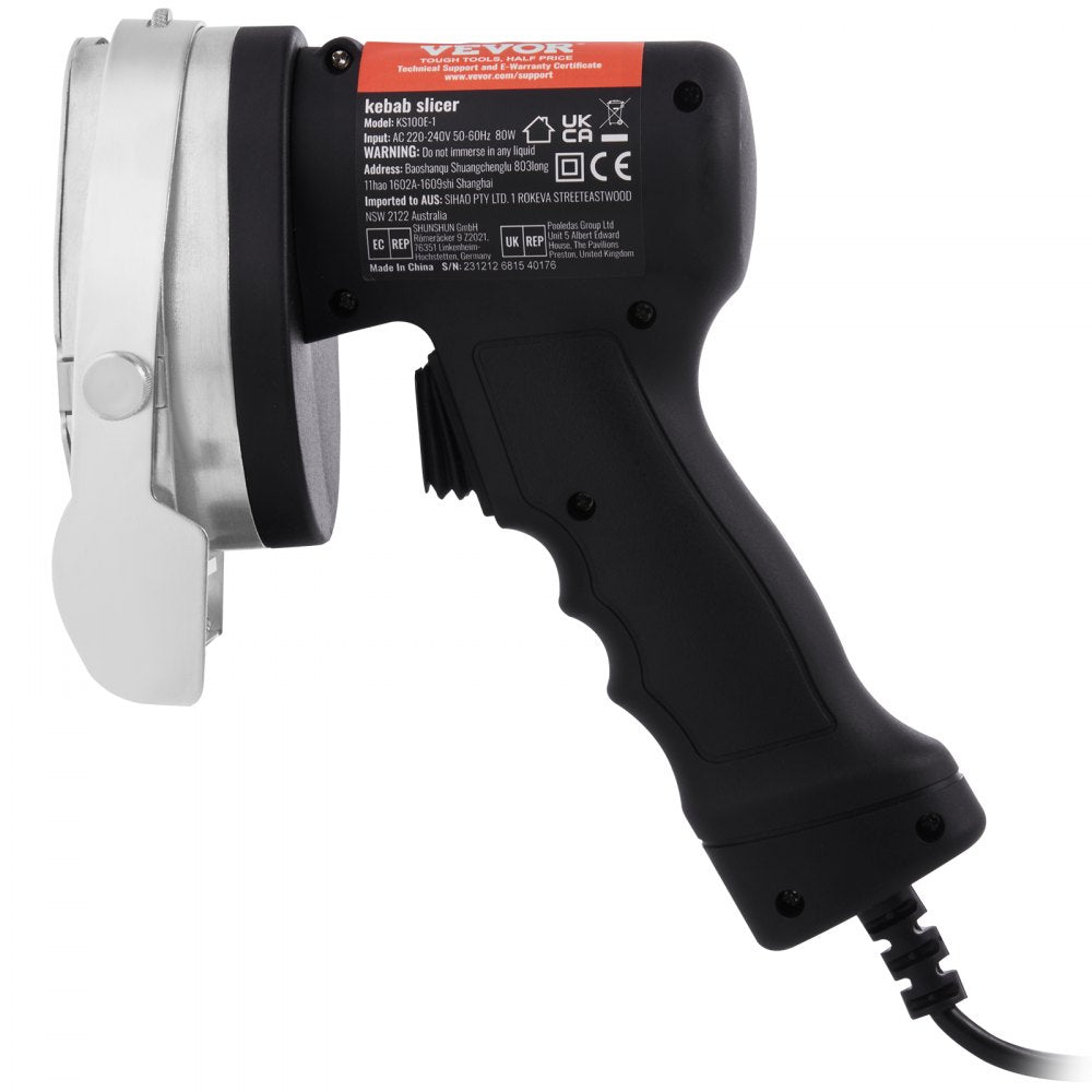 KS-100E-1 - Wireless Electric Shawarma Knife for Precise Meat Slicing