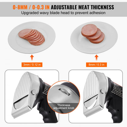 KS-100E - Wireless Electric Shawarma Knife for Precise Meat Slicing