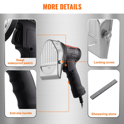 KS-100E - Wireless Electric Shawarma Knife for Precise Meat Slicing