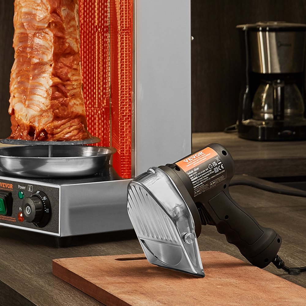 KS-100E - Wireless Electric Shawarma Knife for Precise Meat Slicing
