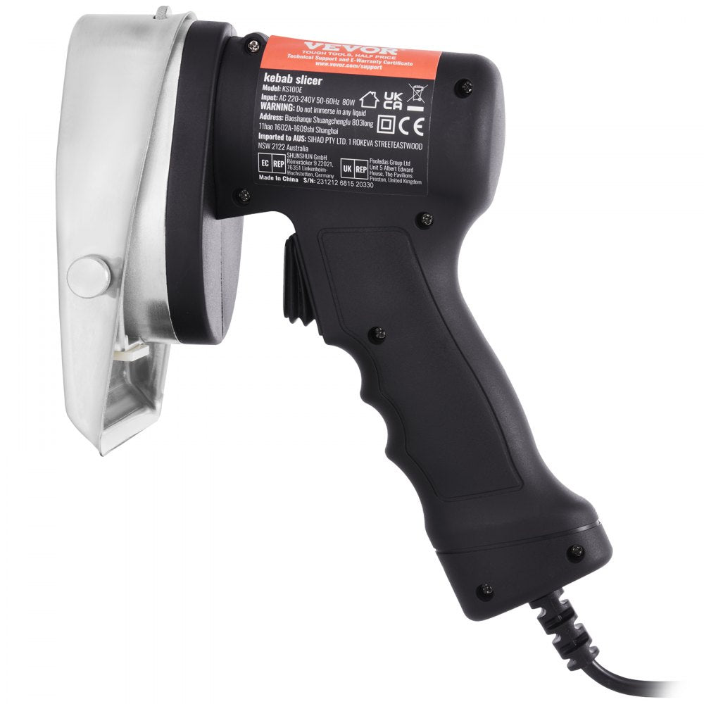 KS-100E - Wireless Electric Shawarma Knife for Precise Meat Slicing