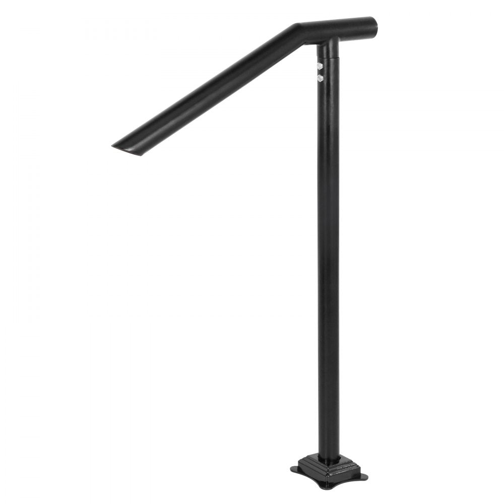 DLZ-3STEP - Sturdy Iron Handrail for 2-3 Steps, 441 lbs Capacity