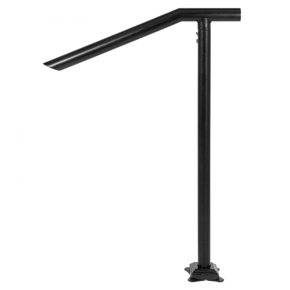 DLZ-3STEP - Sturdy Iron Handrail for 2-3 Steps, 441 lbs Capacity