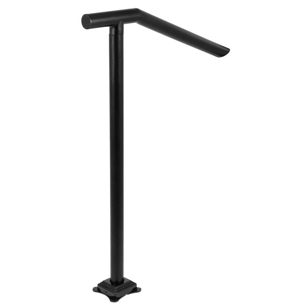 DLZ-3STEP - Sturdy Iron Handrail for 2-3 Steps, 441 lbs Capacity